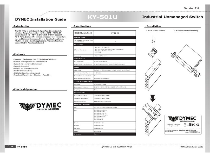 Dymec KY-501U User manual