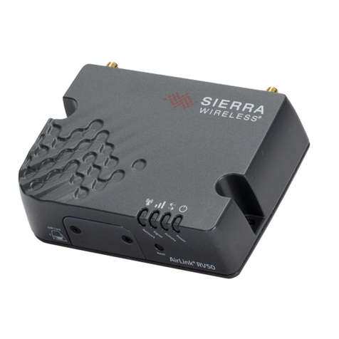Campbell Sierra Wireless AirLink RV50 User manual