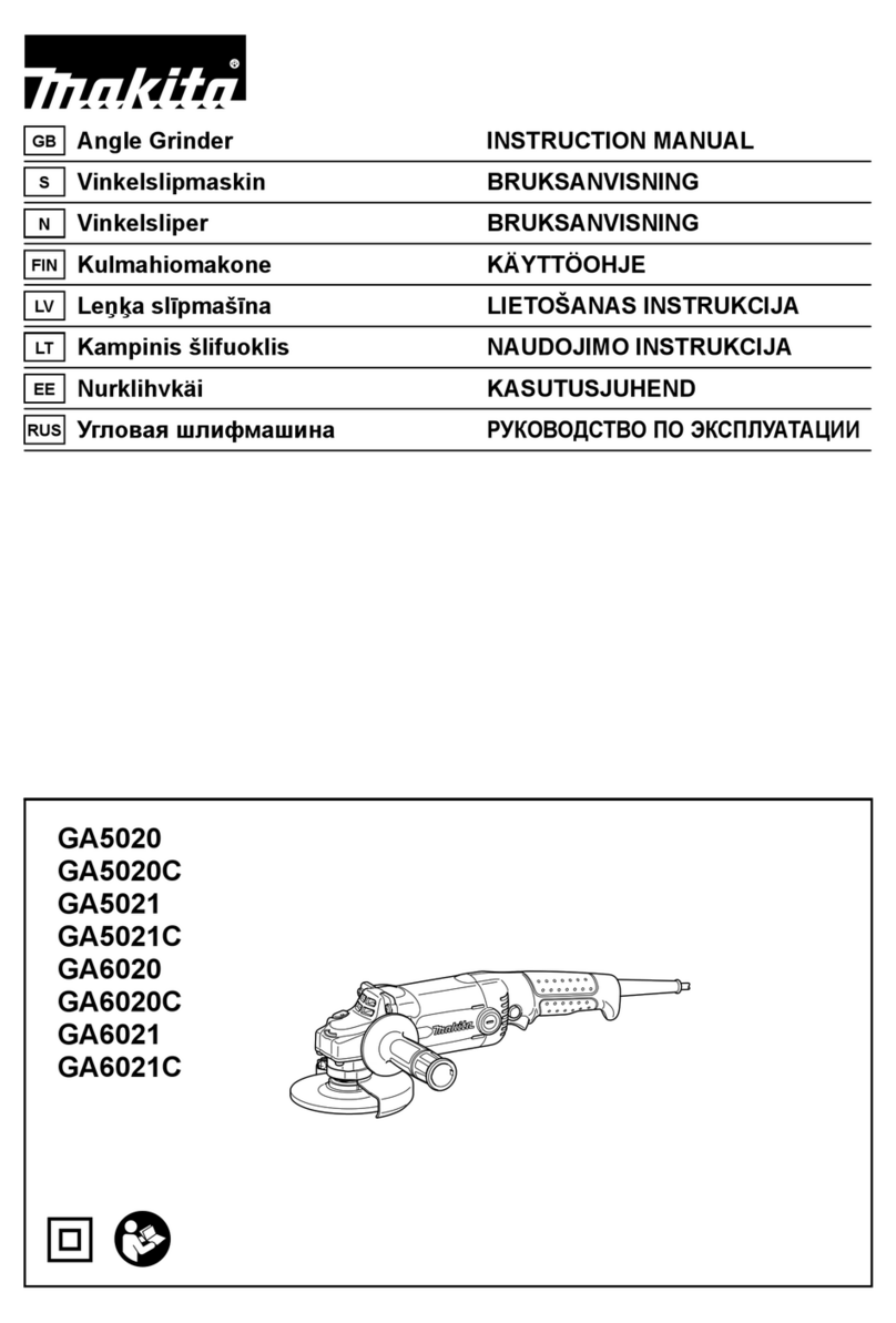 Makita GA5020 User manual