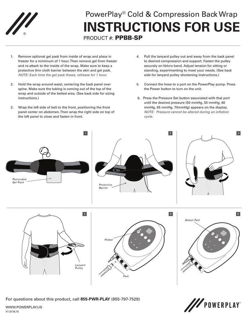 Powerplay PPBB-SP Instructions for use manual