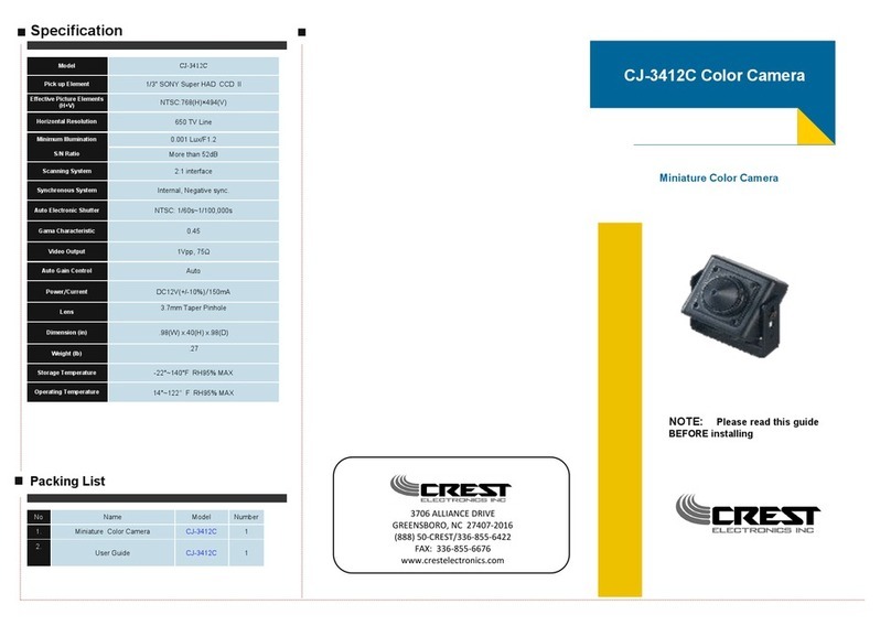 Crest Audio CJ-3412C user manual