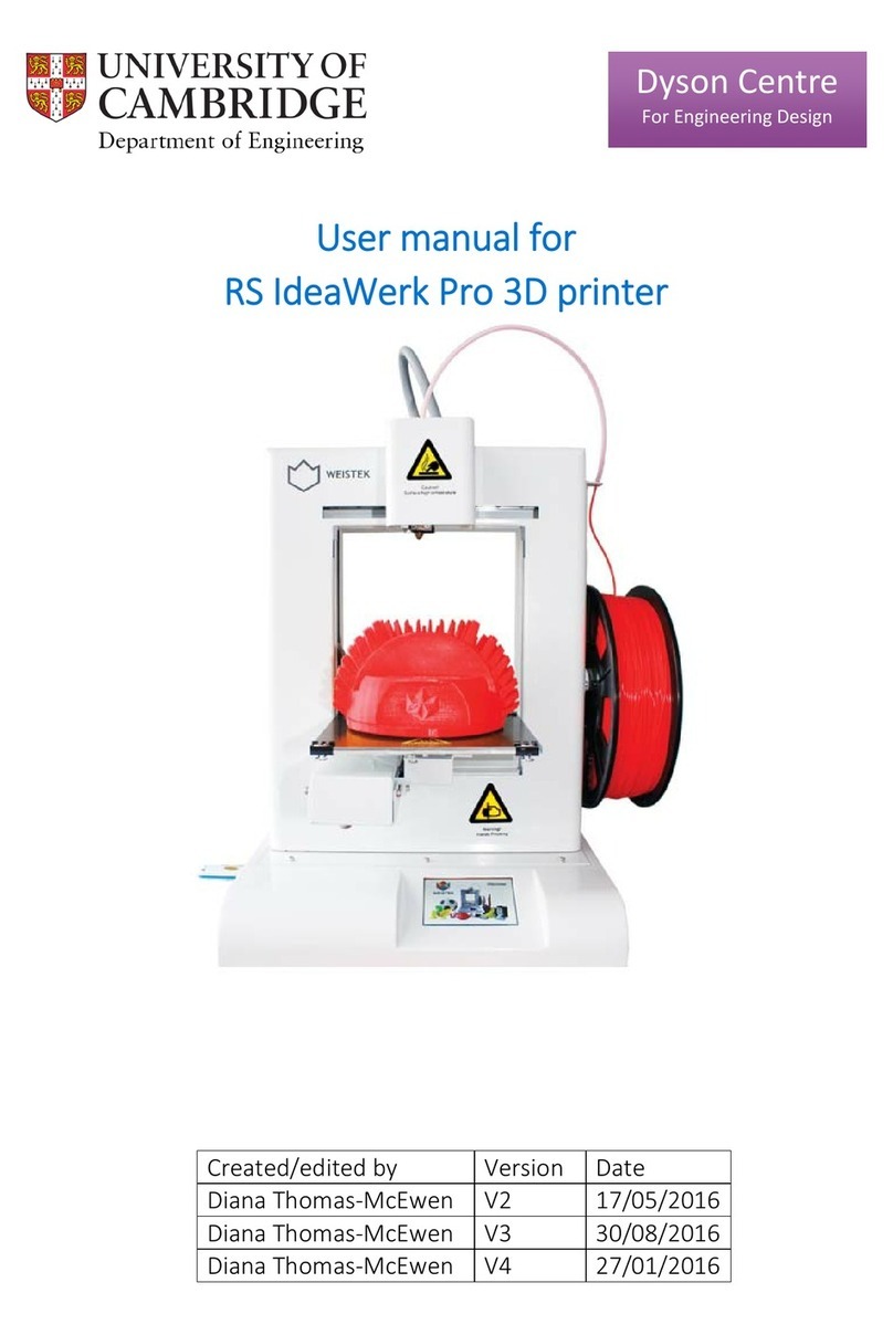 weistek RS IdeaWerk Pro user manual