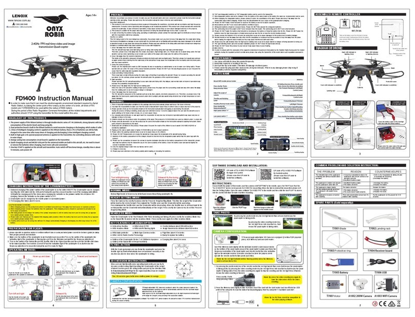 Lenoxx FD1400 User manual