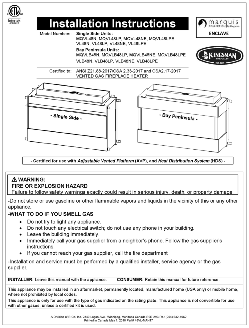 Kingsman MQVL48N Quick start guide