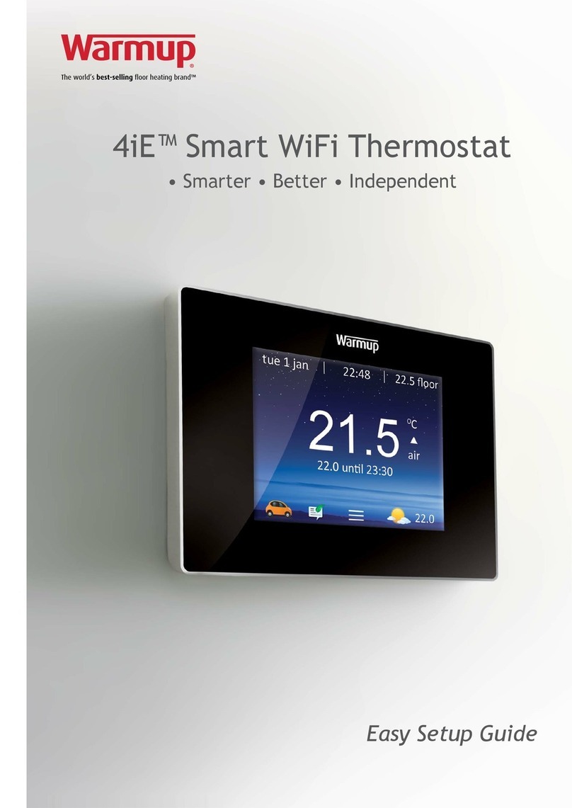Warmup 4iE WiFi Easy setup guide