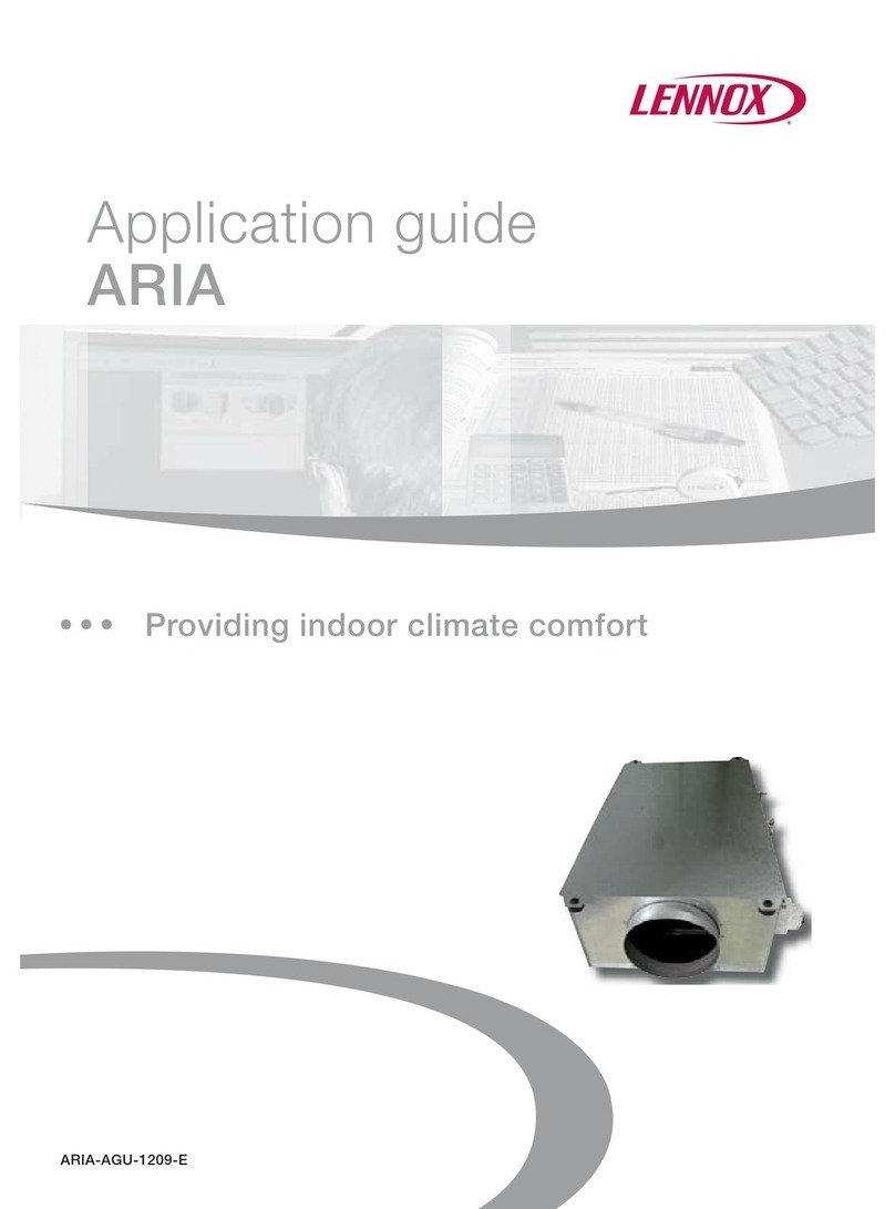 Lennox Aria Series User guide
