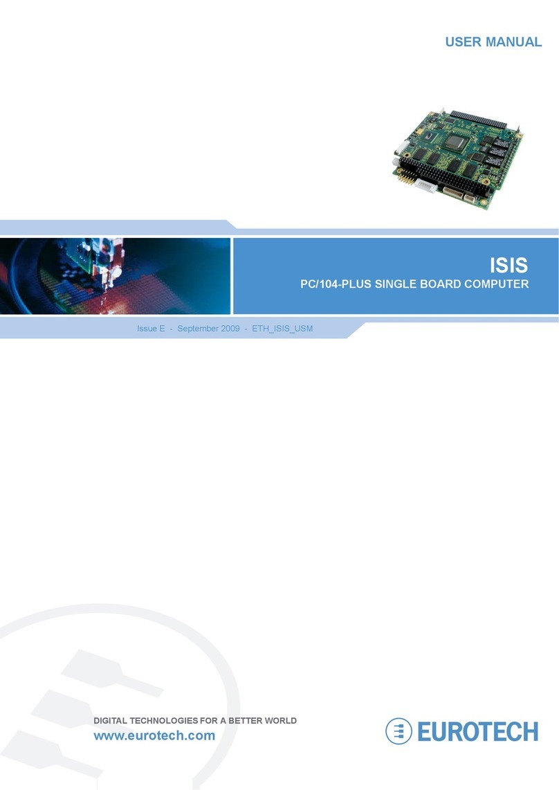 Eurotech ISIS-1.6-M1G-F2G-GPS user manual