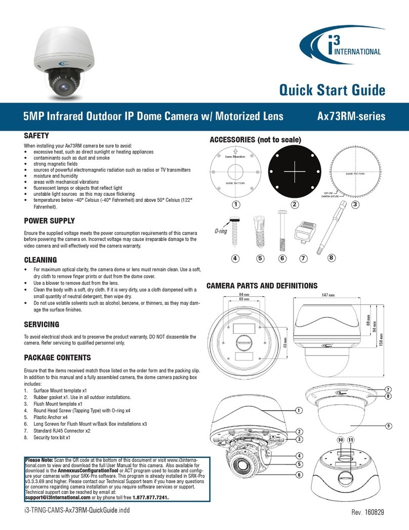 i3 International Ax73RM-series User manual