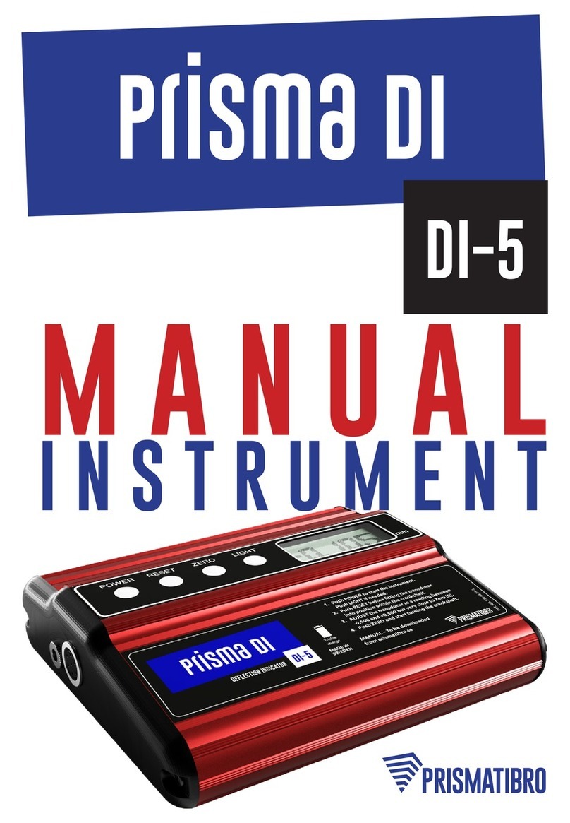 Prismatibro Prisma DI-5 manual