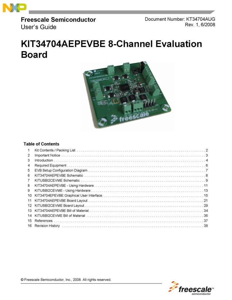 NXP Semiconductors KIT34704AEPEVBE User manual NXP Semiconductors KIT34704AEPEVBE User manual