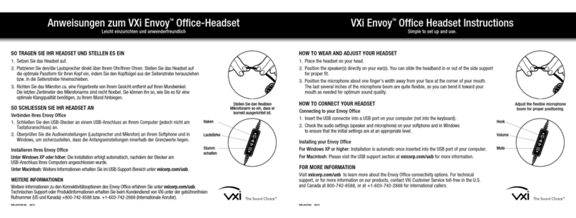 VXI Envoy User manual