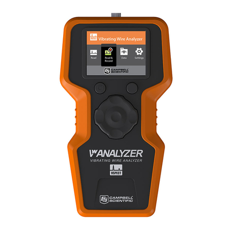 Campbell VWANALYZER User manual