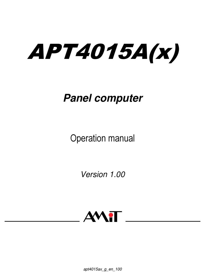 Amit APT4015A Operation manuals