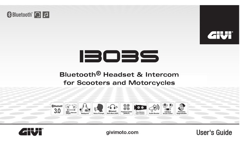 GIVI I303S User manual