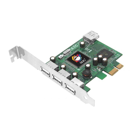 SIIG JU-P40112-S1 Quick installation guide