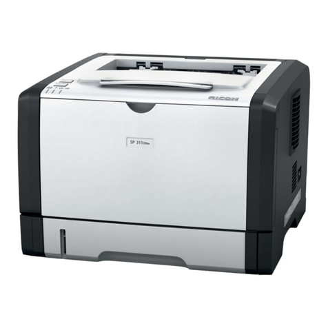 Ricoh SP 311DNW User manual