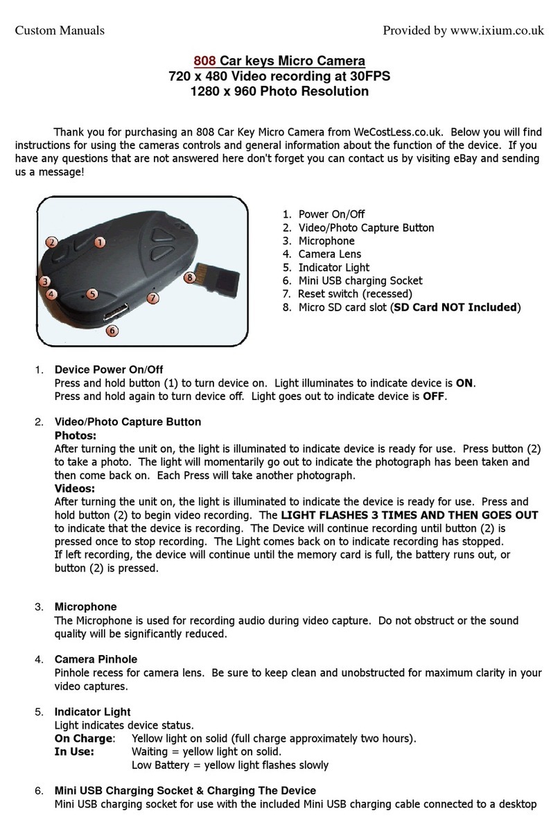 IXIUM 808 User manual