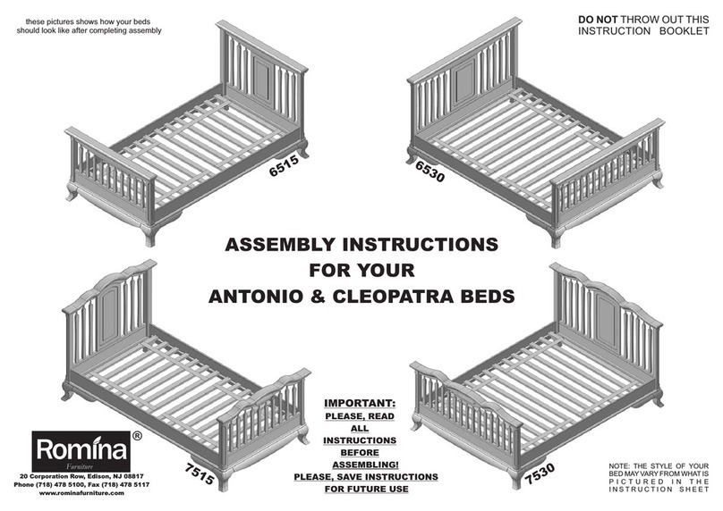 Romina 6515 Assembly instructions