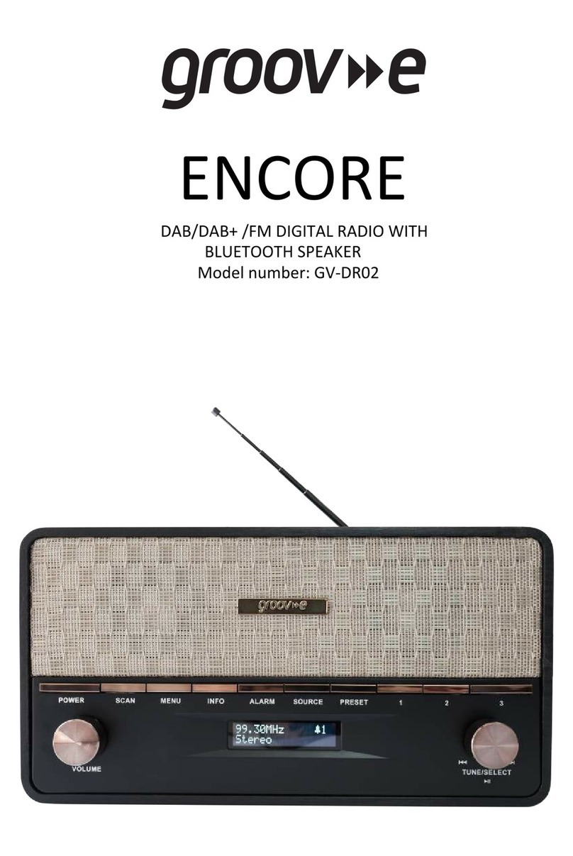Groov-e GV-DR02 User manual