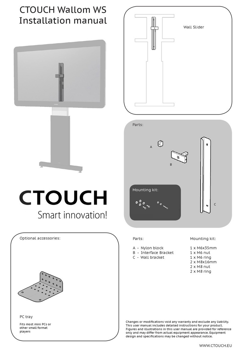 Ctouch Wallom WS installation manual