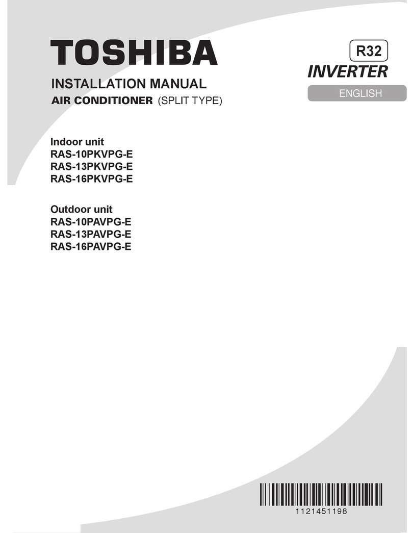 Toshiba RAS-10PKVPG-E User manual Toshiba RAS-10PKVPG-E User manual