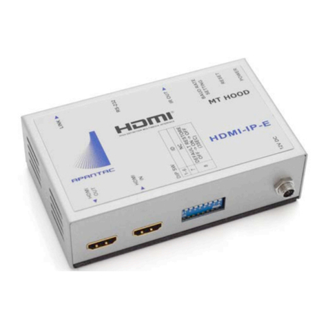 Apantac HDMI-IP-E User manual