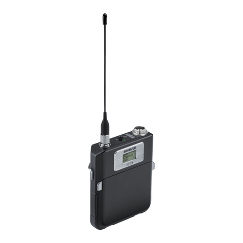 Shure Axient Digital ADX1 user guide