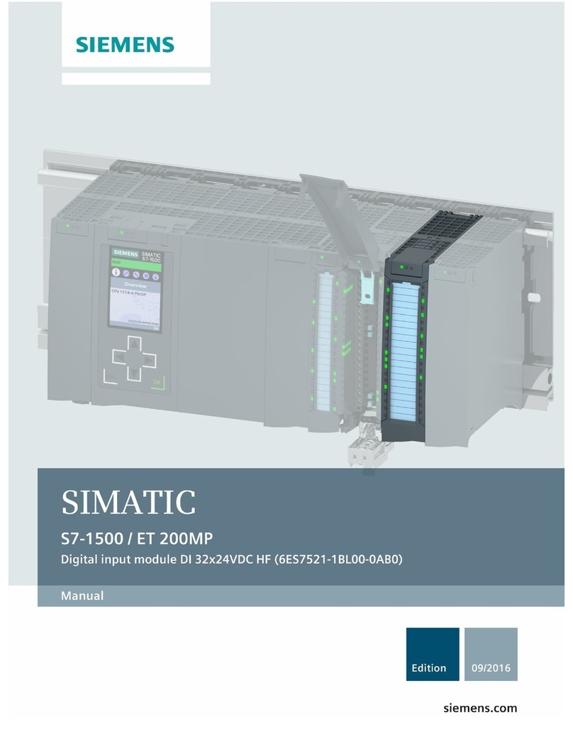 Siemens simatic ET 200MP User manual