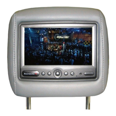Rosen AV7550 Reference guide