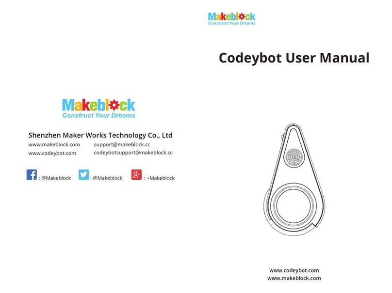 Makeblock Codeybot User manual