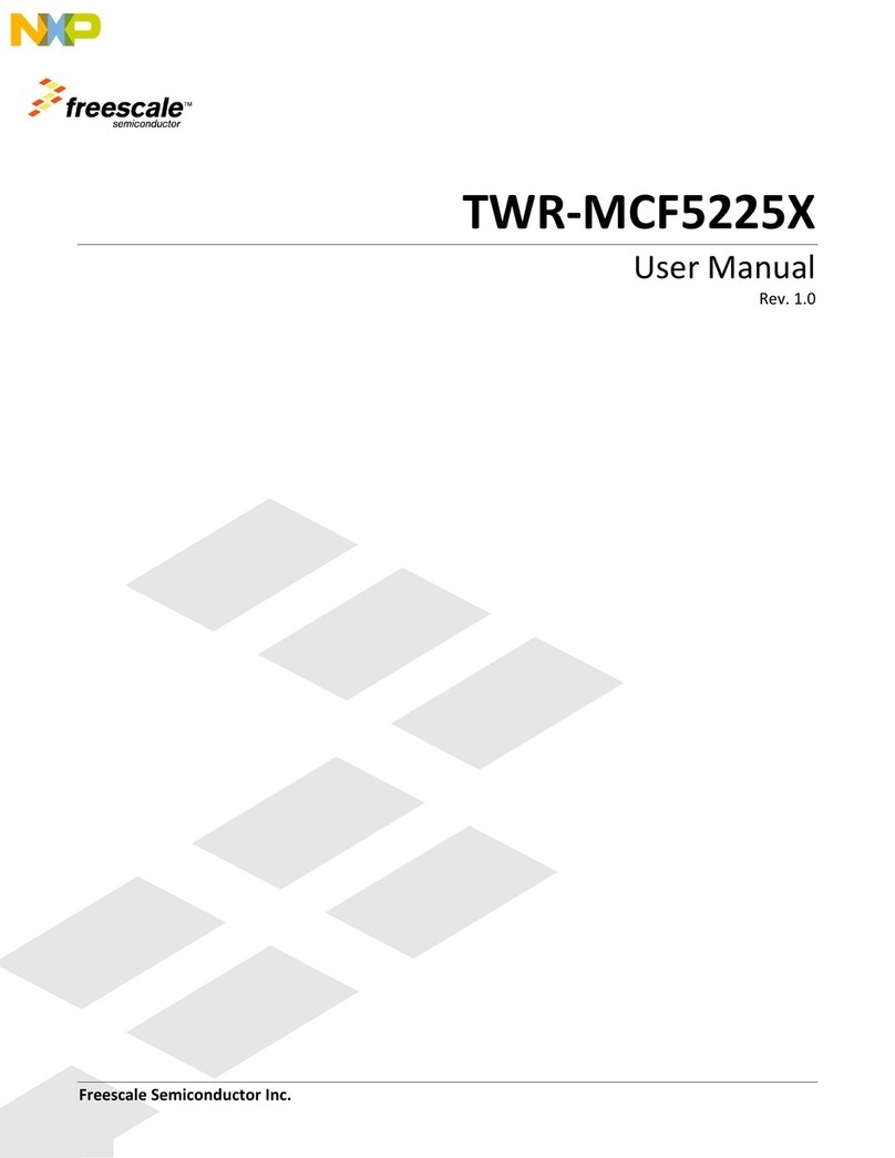 NXP Semiconductors TWR-MCF5225X user manual