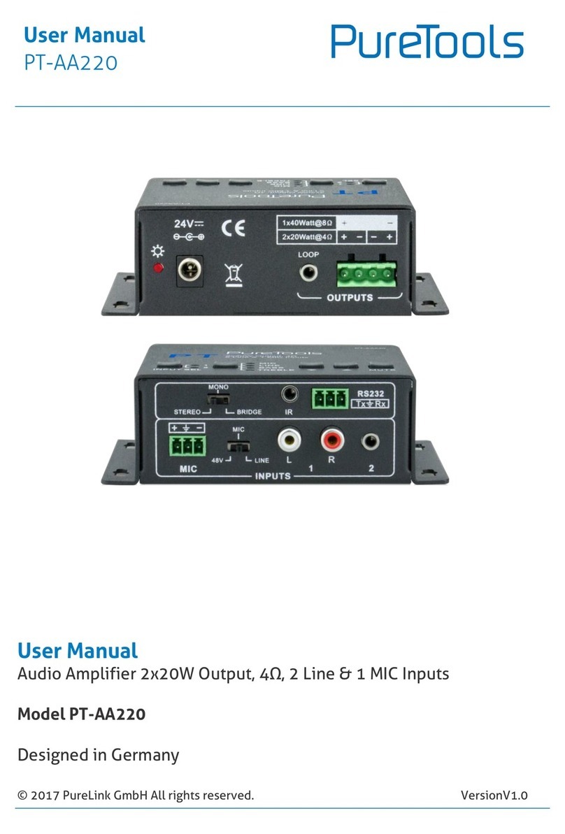 PureTools PT-AA220 user manual