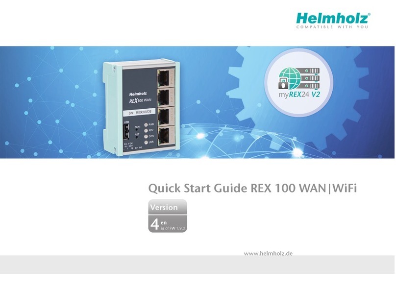 Helmholz REX 100 WiFi quick start guide