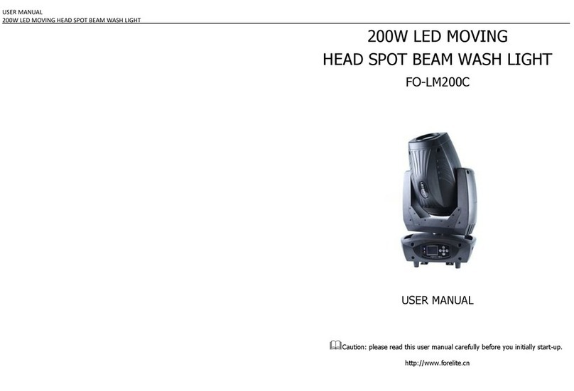 Forelite FO-LM200C user manual