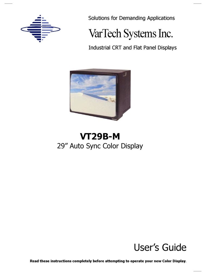 VarTech Systems VT29B-M User manual VarTech Systems VT29B-M User manual