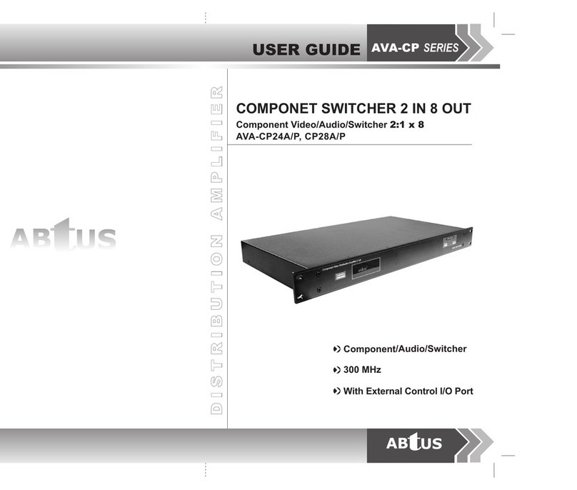 Abtus AVA-CP28A/P user guide