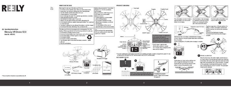 Reely Mercury VR V2.0 User manual