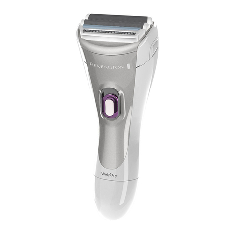 Remington SMOOTH AND SILKY WDF-4830 Use and care guide