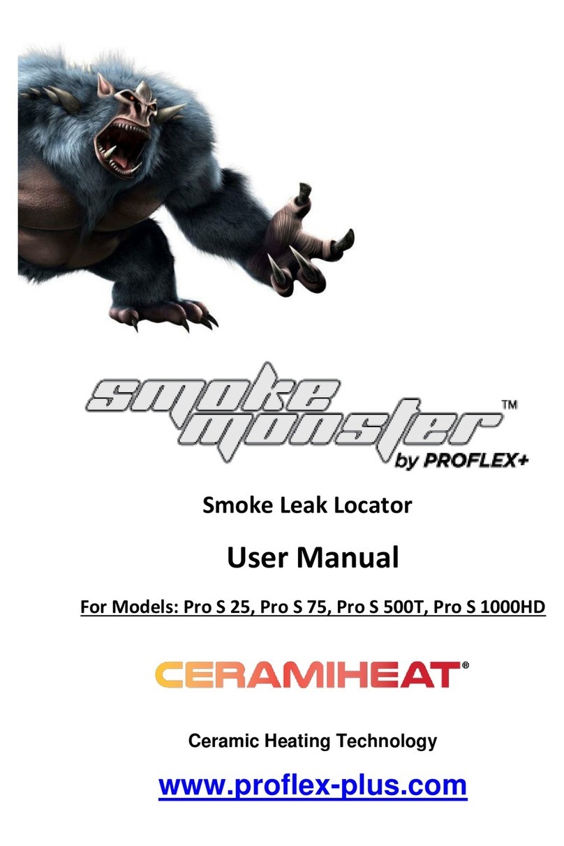 Proflex Smoke Monster Pro S 75 user manual