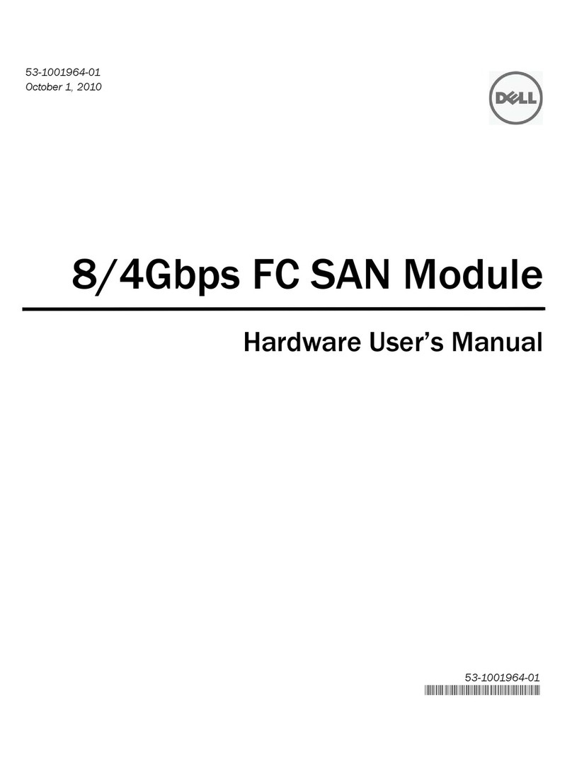 Dell FC SAN User manual Dell FC SAN User manual