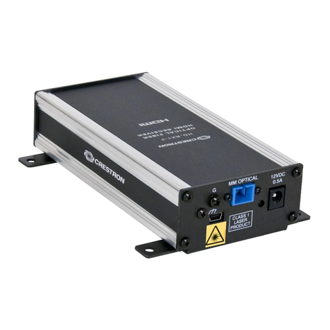 Crestron HD-RX1-F User manual