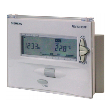 Siemens REV23RF User manual