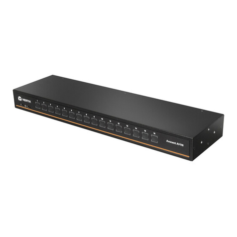 Vertiv AutoView AV104 Installation and maintenance instructions