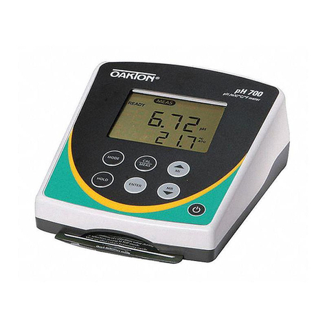 Oakton PC 700 User manual