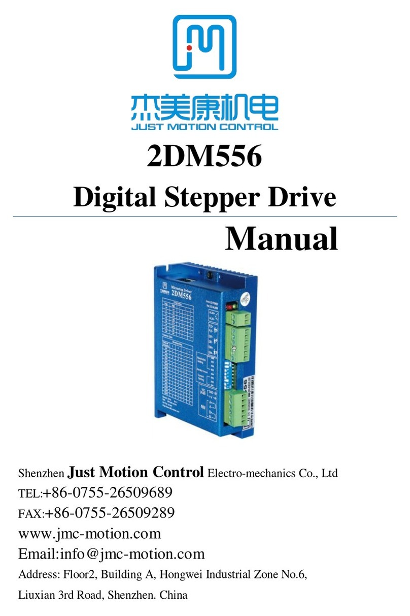 Just Motion Control 2DM556 User manual