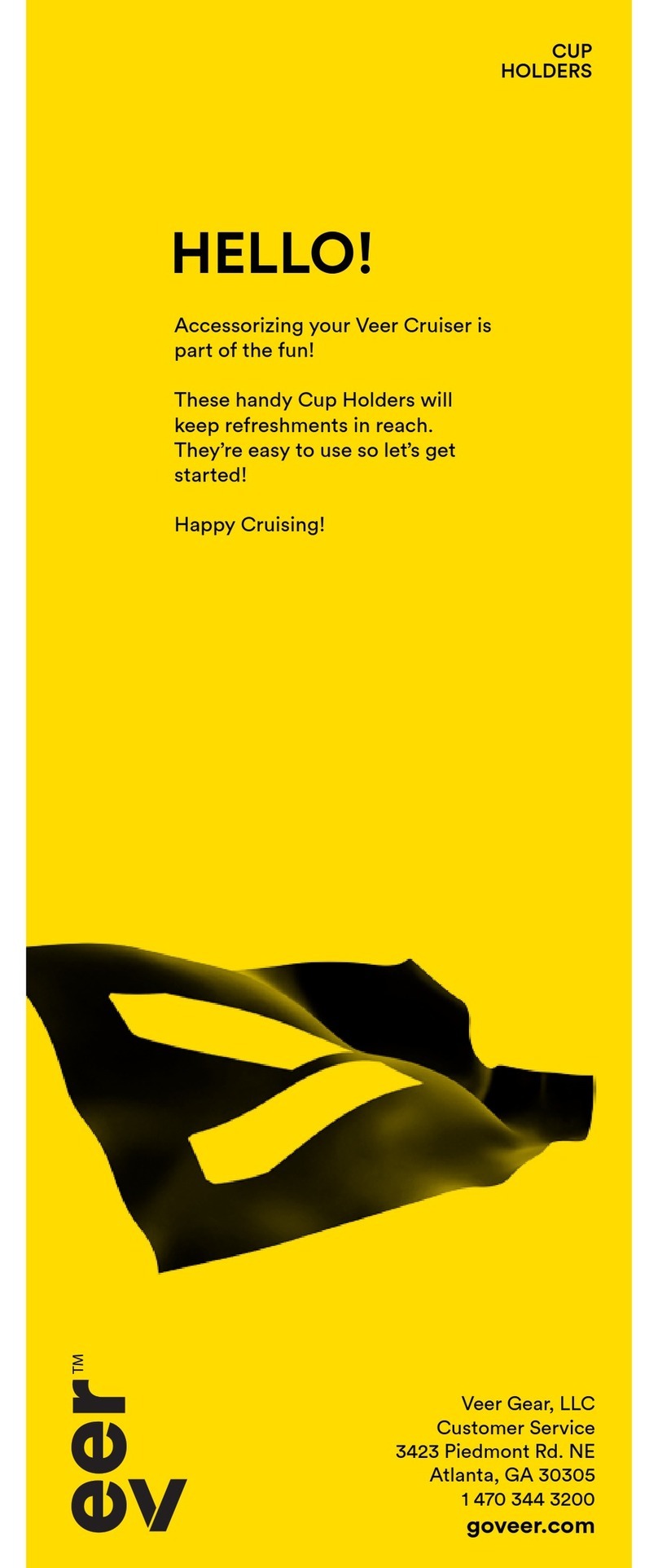 Veer CRUISER instruction manual