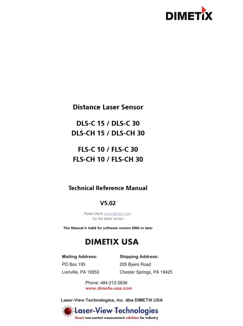 Dimetix DLS-C 15 Technical reference manual Dimetix DLS-C 15 Technical reference manual