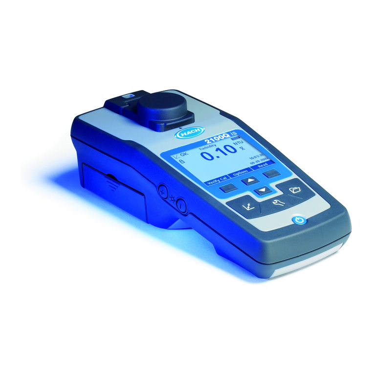 Hach 2100Qis User manual