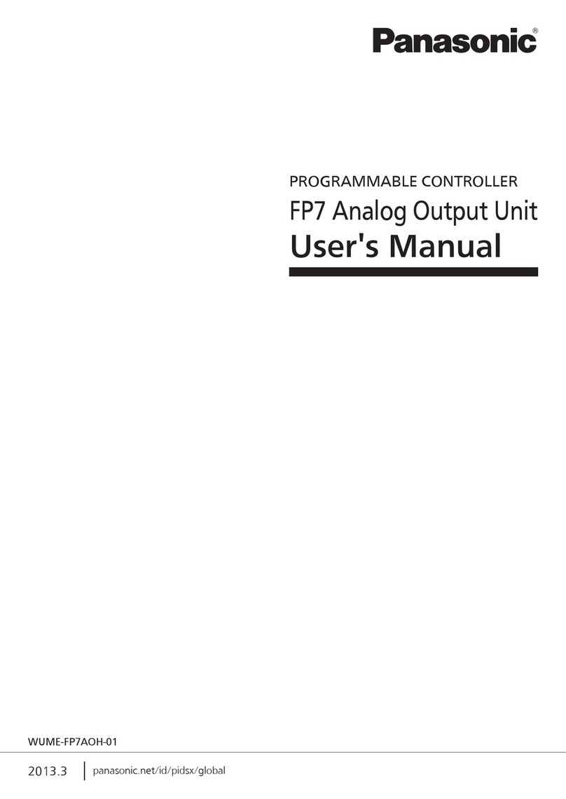 Panasonic FP7 Series user manual