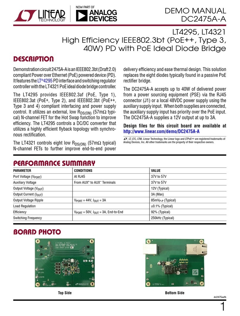 Linear Technology DC2475A-A Quick setup guide
